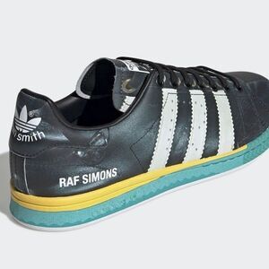 RAF SIMONS Adidas Samba Stan Smith Mashup Collab Black Sneaker SZ M 7 / EU 40
